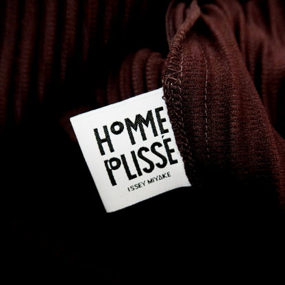 【中古】オム プリッセ イッセイミヤケ HOMME PLISSE ISSEY MIYAKE 2026年春夏 プリーツ加工 ロングコート ダークブラウン【サイズ表記なし（L位）】【 状態ランクA 】【 メンズ 】
