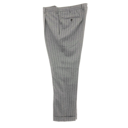 【中古】カルーゾ CARUSO ウールカシミヤ ヘリンボーン 3つボタンスーツ グレー【サイズ50】【 状態ランクB 】【 メンズ 】