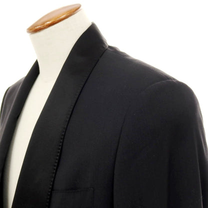 【中古】ドルチェアンドガッバーナ DOLCE&amp;GABBANA ウールシルク タキシードスーツ ブラック【サイズ50】【 状態ランクB 】【 メンズ 】