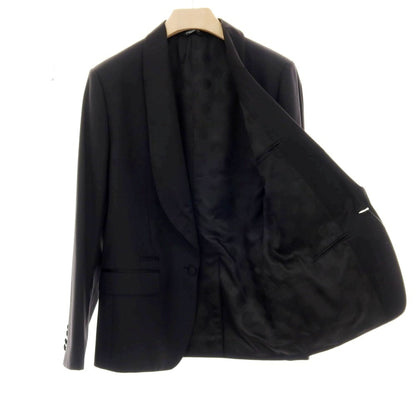 【中古】ドルチェアンドガッバーナ DOLCE&amp;GABBANA ウールシルク タキシードスーツ ブラック【サイズ50】【 状態ランクB 】【 メンズ 】