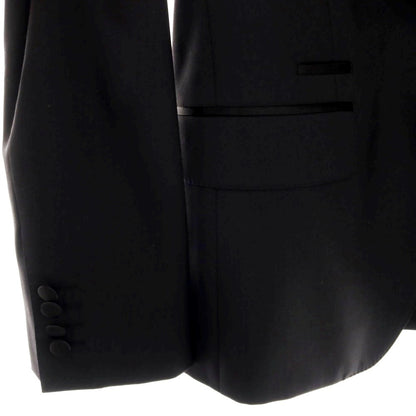 【中古】ドルチェアンドガッバーナ DOLCE&amp;GABBANA ウールシルク タキシードスーツ ブラック【サイズ50】【 状態ランクB 】【 メンズ 】