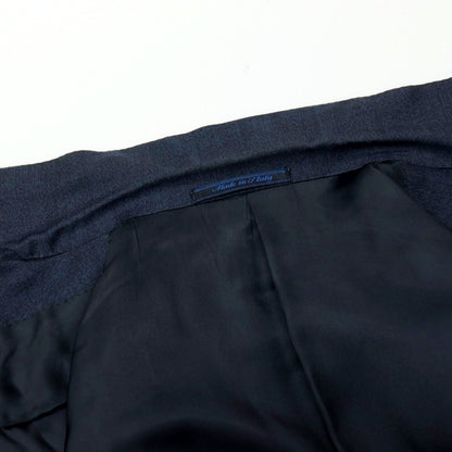 【中古】イザイア ISAIA ウール テーラードジャケット ネイビー【サイズ46】【 状態ランクC 】【 メンズ 】