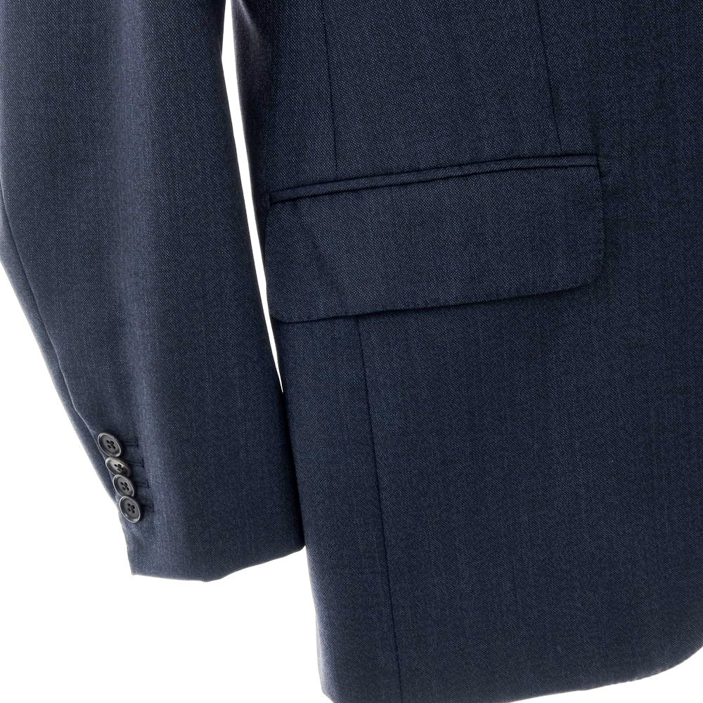 【中古】イザイア ISAIA ウール テーラードジャケット ネイビー【サイズ46】【 状態ランクC 】【 メンズ 】