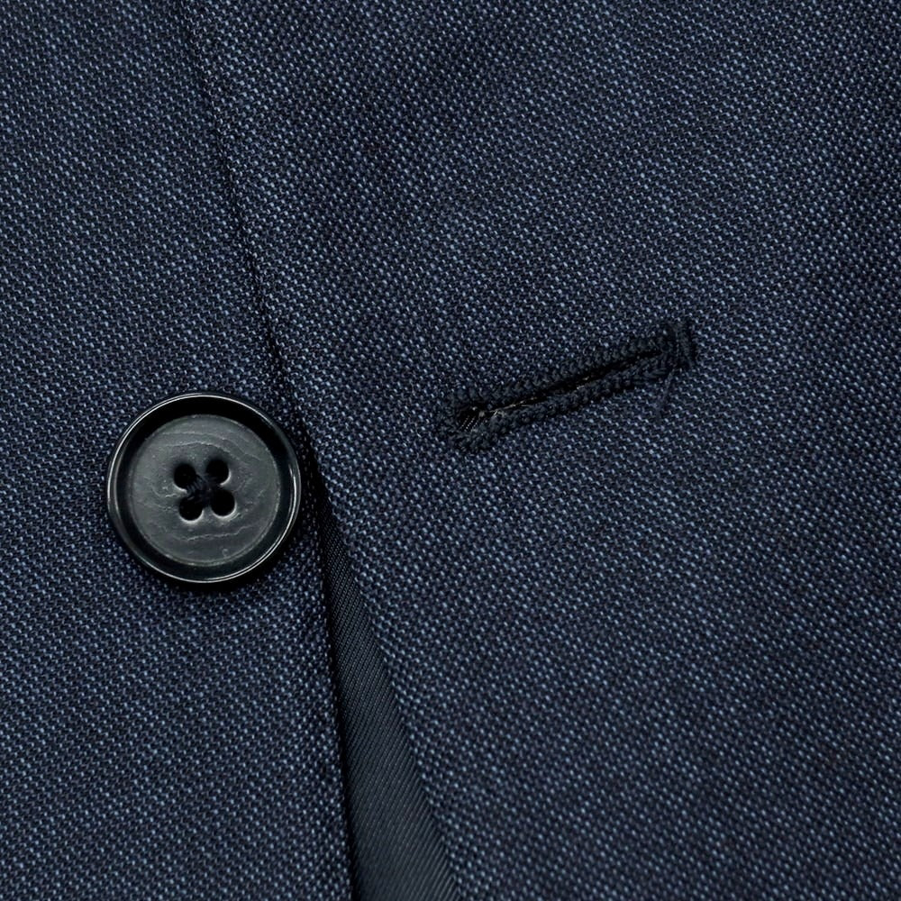 【中古】イザイア ISAIA ウール テーラードジャケット ネイビー【サイズ46】【 状態ランクC 】【 メンズ 】