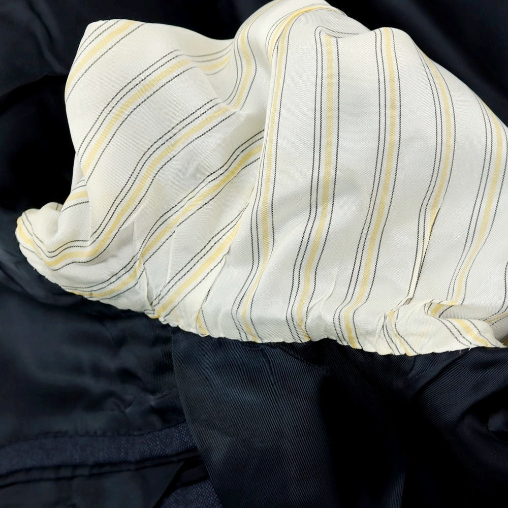 【中古】イザイア ISAIA ウール テーラードジャケット ネイビー【サイズ46】【 状態ランクC 】【 メンズ 】