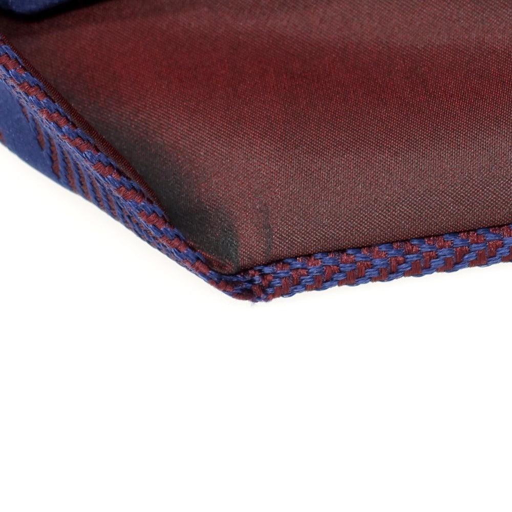 【中古】ソブリン SOVEREIGN シルク ストライプ柄ネクタイ ボルドーxネイビー【 状態ランクB 】【 メンズ 】