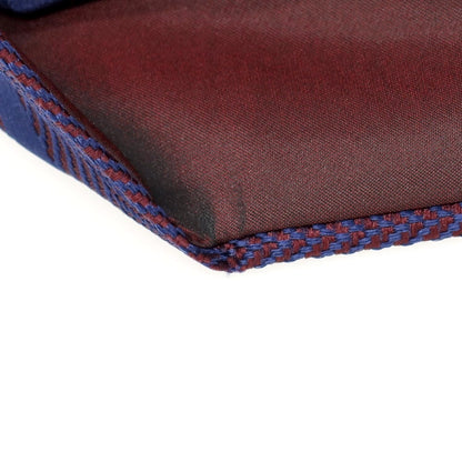 【中古】ソブリン SOVEREIGN シルク ストライプ柄ネクタイ ボルドーxネイビー【 状態ランクB 】【 メンズ 】