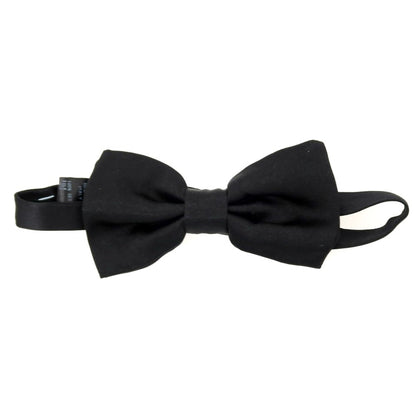 【中古】ドルチェアンドガッバーナ DOLCE&amp;GABBANA シルク ボウタイ ブラック【 状態ランクB 】【 メンズ 】