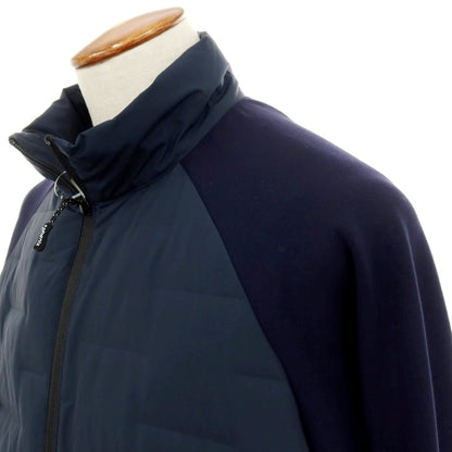 【中古】プラスフェニックス Plus Phenix ポリエステル ダウン セットアップ ネイビー【サイズM/M】【 状態ランクB 】【 メンズ 】