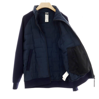 【中古】プラスフェニックス Plus Phenix ポリエステル ダウン セットアップ ネイビー【サイズM/M】【 状態ランクB 】【 メンズ 】