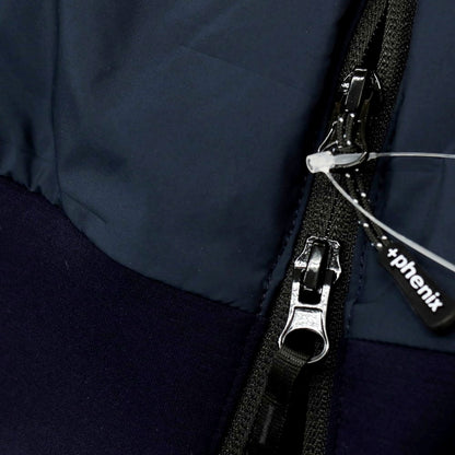 【中古】プラスフェニックス Plus Phenix ポリエステル ダウン セットアップ ネイビー【サイズM/M】【 状態ランクB 】【 メンズ 】