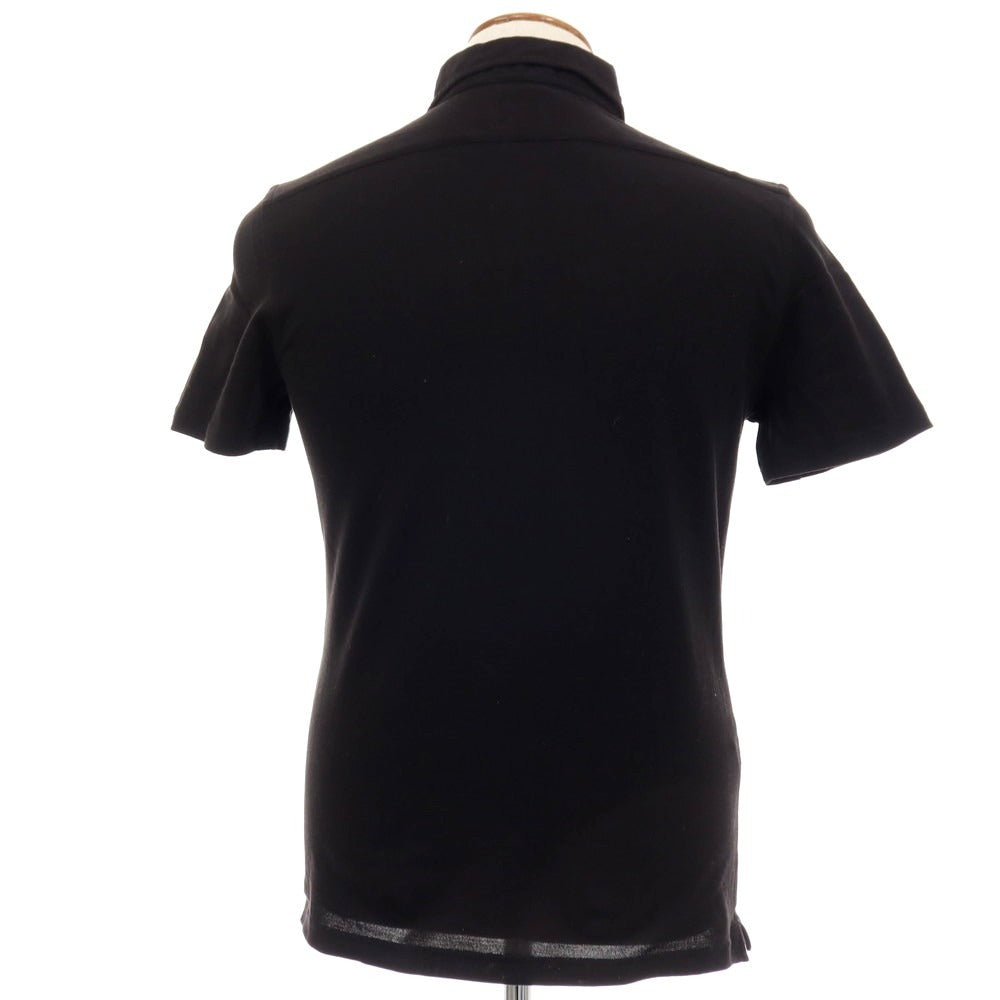 【中古】ギローバー GUY ROVER コットン 半袖ポロシャツ ブラック【サイズM】【 状態ランクB 】【 メンズ 】