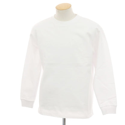 【中古】【未使用】ブルックスブラザーズ Brooks Brothers コットン クルーネック 長袖Ｔシャツ ホワイト【サイズS】【 状態ランクS 】【 メンズ 】