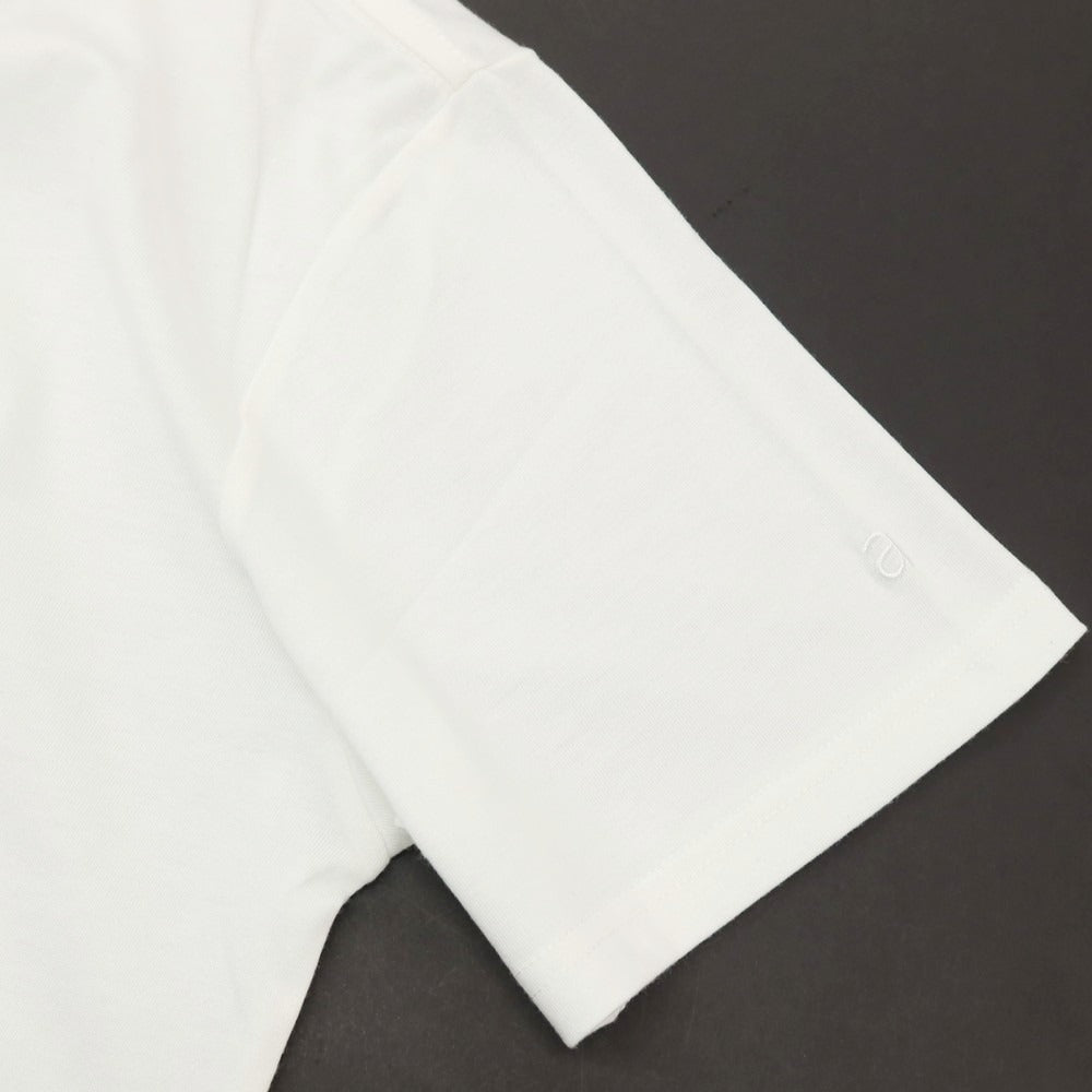 【中古】【未使用】エーケーエム エイケイエム AKM ポリエステルコットン クルーネック 半袖Ｔシャツ ホワイト【サイズM】【 状態ランクS 】【 メンズ 】[DPD]