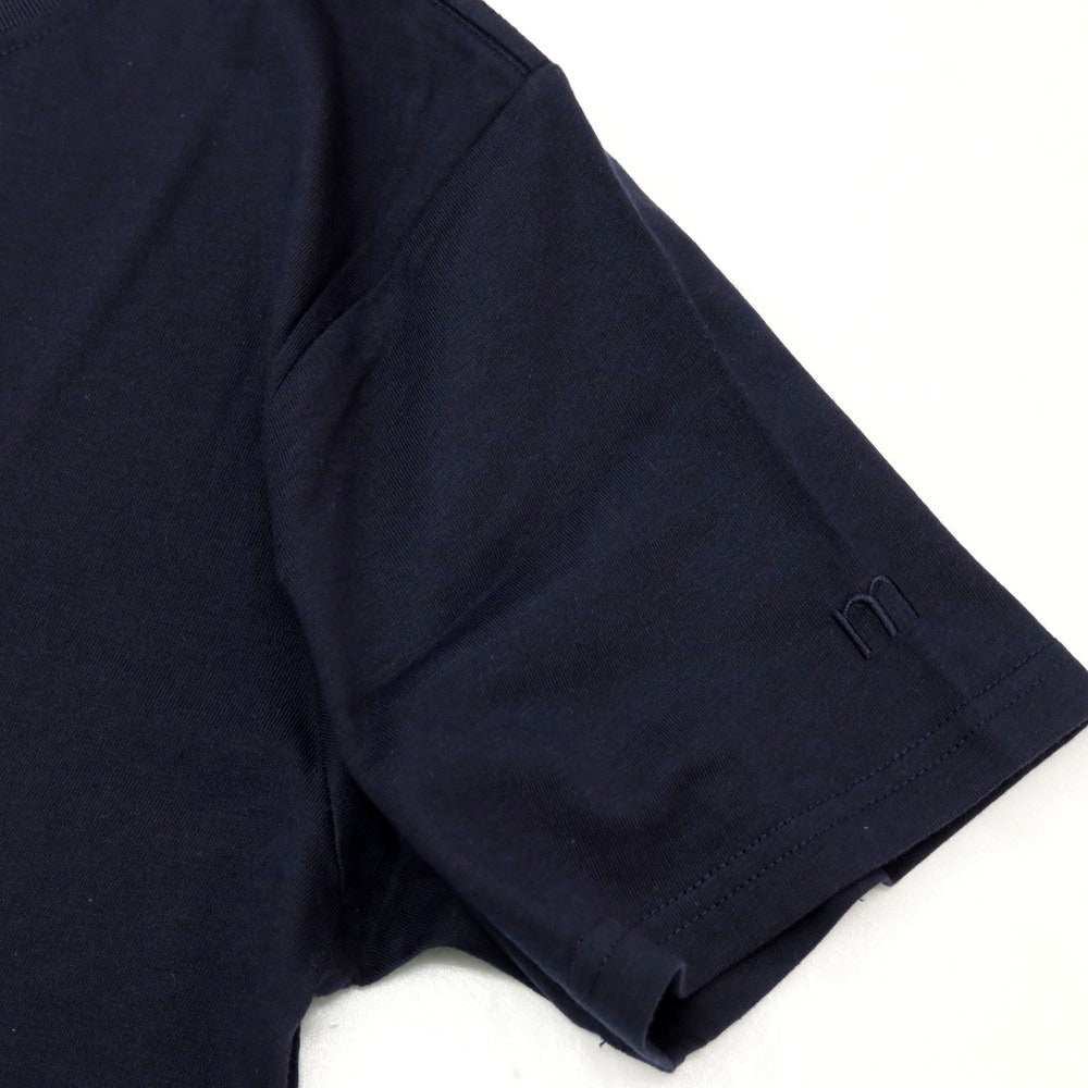 【中古】エーケーエム エイケイエム AKM ポリエステルコットン クルーネック 半袖Ｔシャツ ネイビー【 M 】【 状態ランクA 】【 メンズ 】[APD]