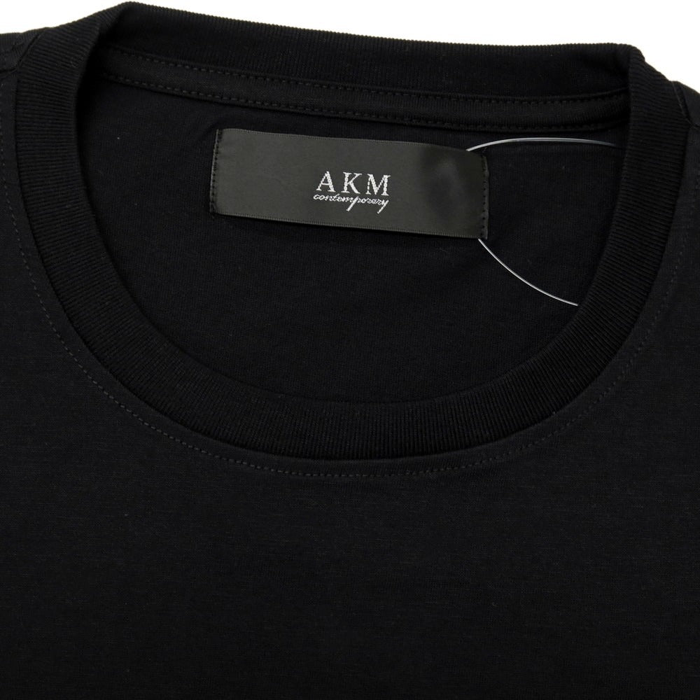【中古】エーケーエム エイケイエム AKM ポリエステルコットン クルーネック 半袖Ｔシャツ ブラック【 M 】【 状態ランクA 】【 メンズ 】[APD]