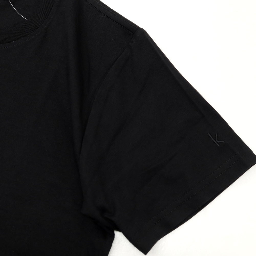 【中古】エーケーエム エイケイエム AKM ポリエステルコットン クルーネック 半袖Ｔシャツ ブラック【 M 】【 状態ランクA 】【 メンズ 】[APD]