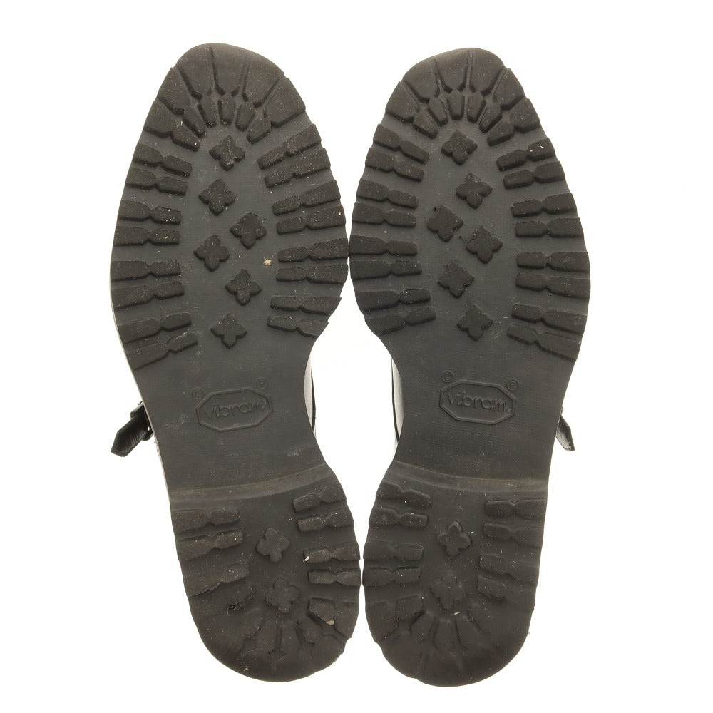 【中古】ダブルエイチ WH BEKKU HOMME別注 ダブルモンクストラップシューズ ブラック【 7 】【 状態ランクB 】【 メンズ 】[APD]