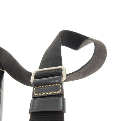 【中古】ダニエルアンドボブ Daniel &amp; Bob ナイロン系 レザー ボディバッグ ブラック【 状態ランクC 】【 メンズ 】