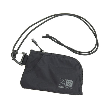 【中古】カリマー Karrimor TC team purse リップストップナイロン ネックウォレット ブラック【 状態ランクB 】【 メンズ 】