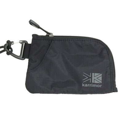 【中古】カリマー Karrimor TC team purse リップストップナイロン ネックウォレット ブラック【 状態ランクB 】【 メンズ 】