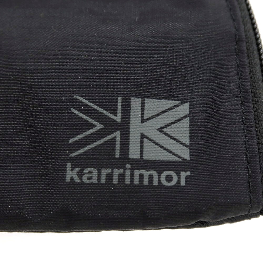 【中古】カリマー Karrimor TC team purse リップストップナイロン ネックウォレット ブラック【 状態ランクB 】【 メンズ 】