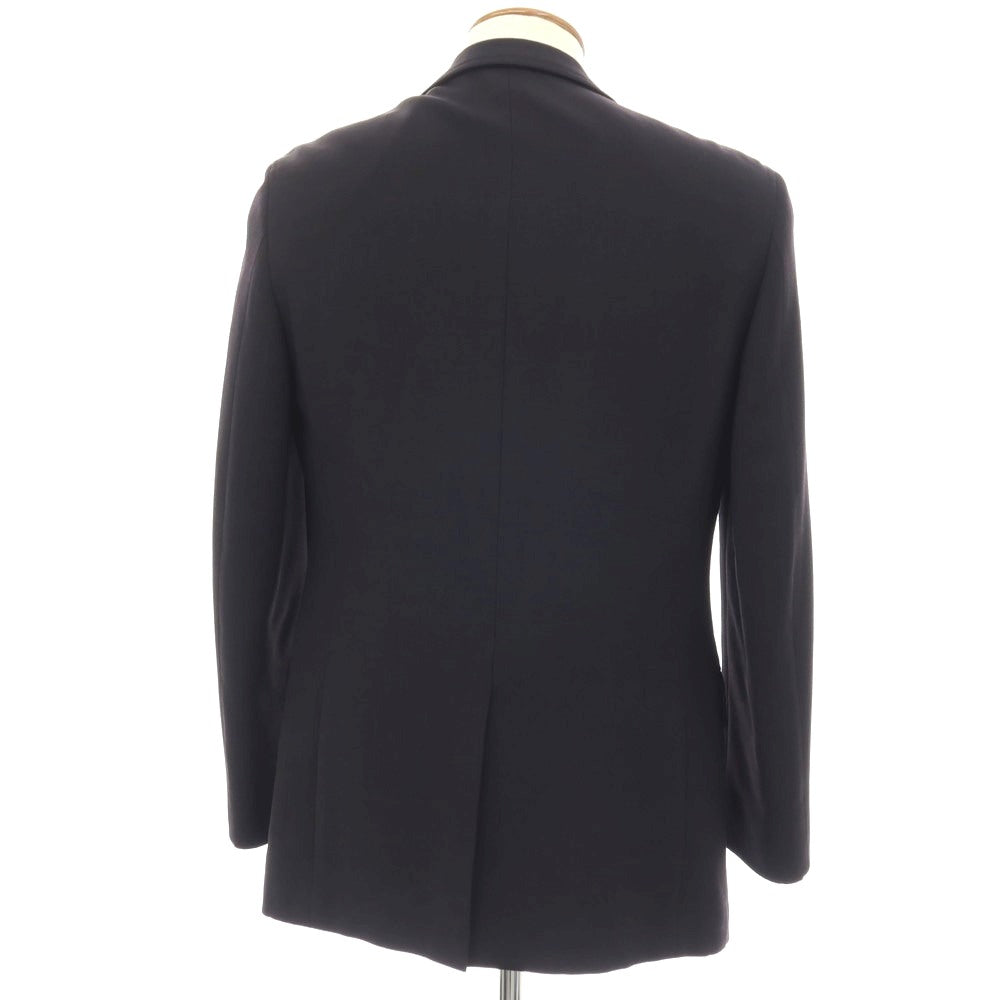【中古】チェルッティ 1881 CERRUTI 1881 ウールレーヨンシルク 3B テーラードジャケット ブラック【サイズ46】【 状態ランクB 】【 メンズ 】[CPD]