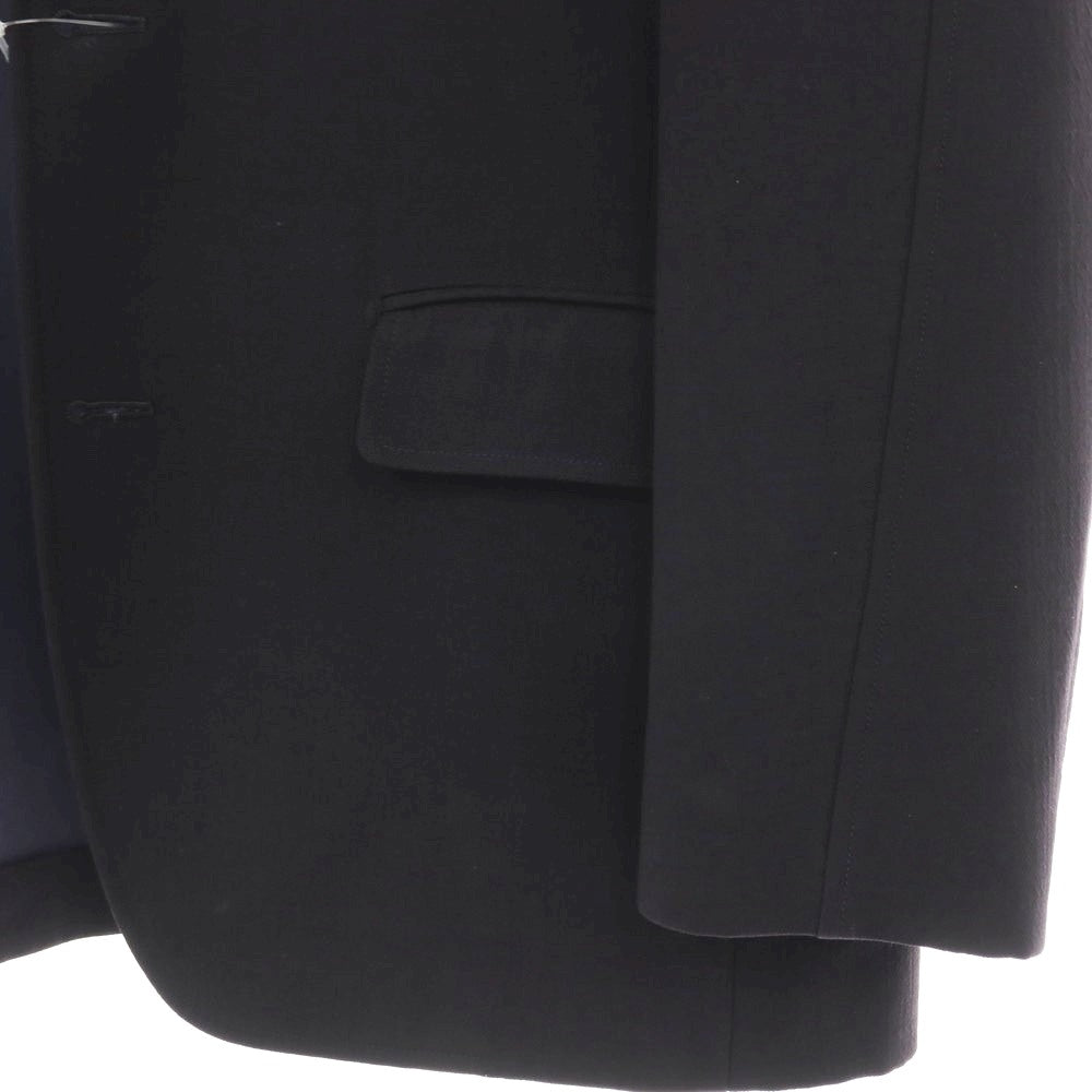 【中古】チェルッティ 1881 CERRUTI 1881 ウールレーヨンシルク 3B テーラードジャケット ブラック【サイズ46】【 状態ランクB 】【 メンズ 】[CPD]