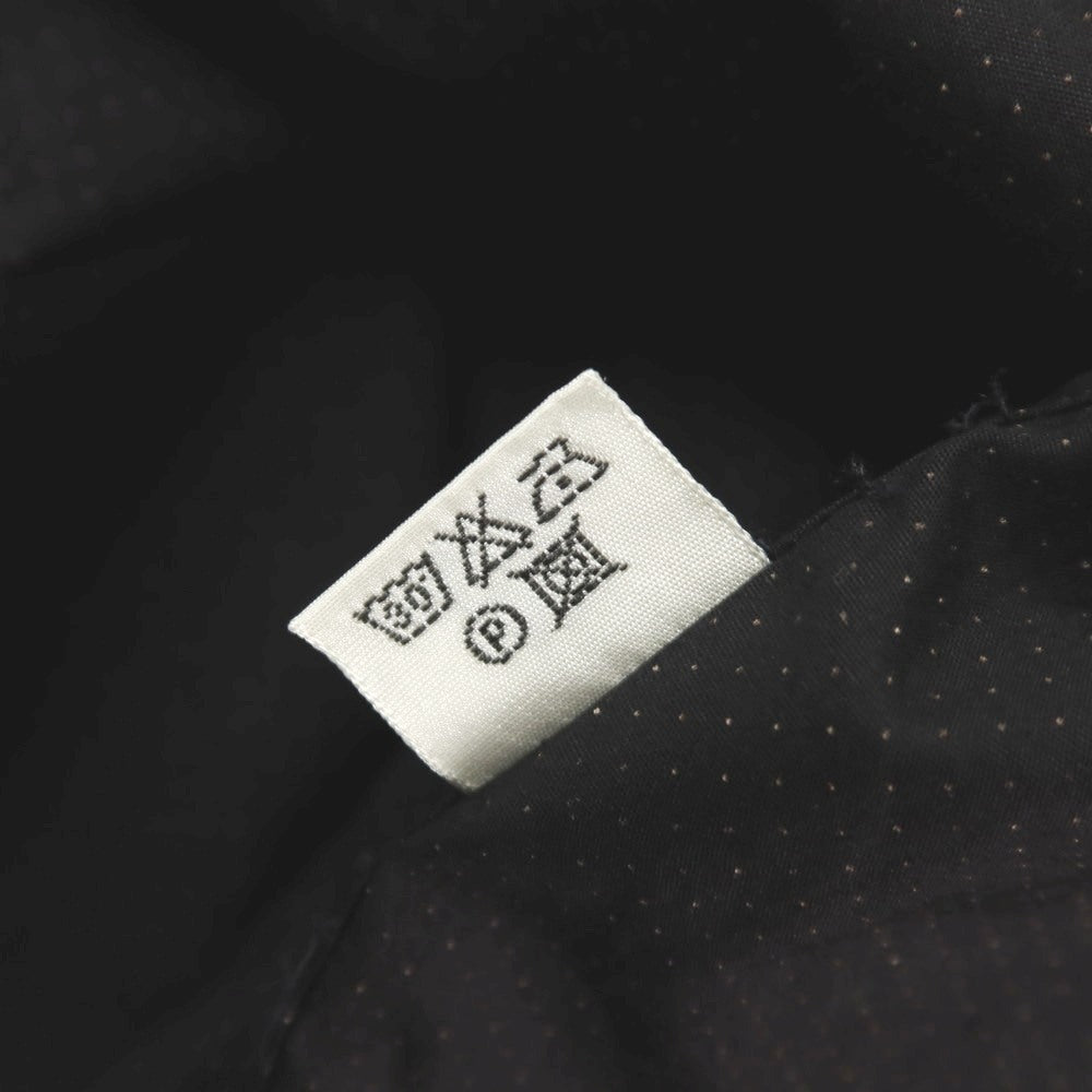 【中古】サルヴァトーレピッコロ Salvatore Piccolo コットン ピンドット カジュアルシャツ ブラック【サイズ39】【 状態ランクB 】【 メンズ 】