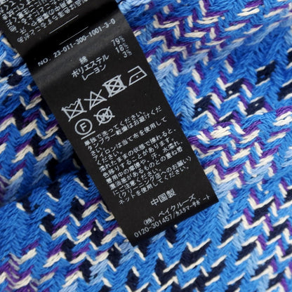 【中古】デヴォー DEVEAUX エディフィス別注 コットンポリエステルレーヨン チェック トラッカージャケット ブルー【サイズM】【 状態ランクB 】【 メンズ 】