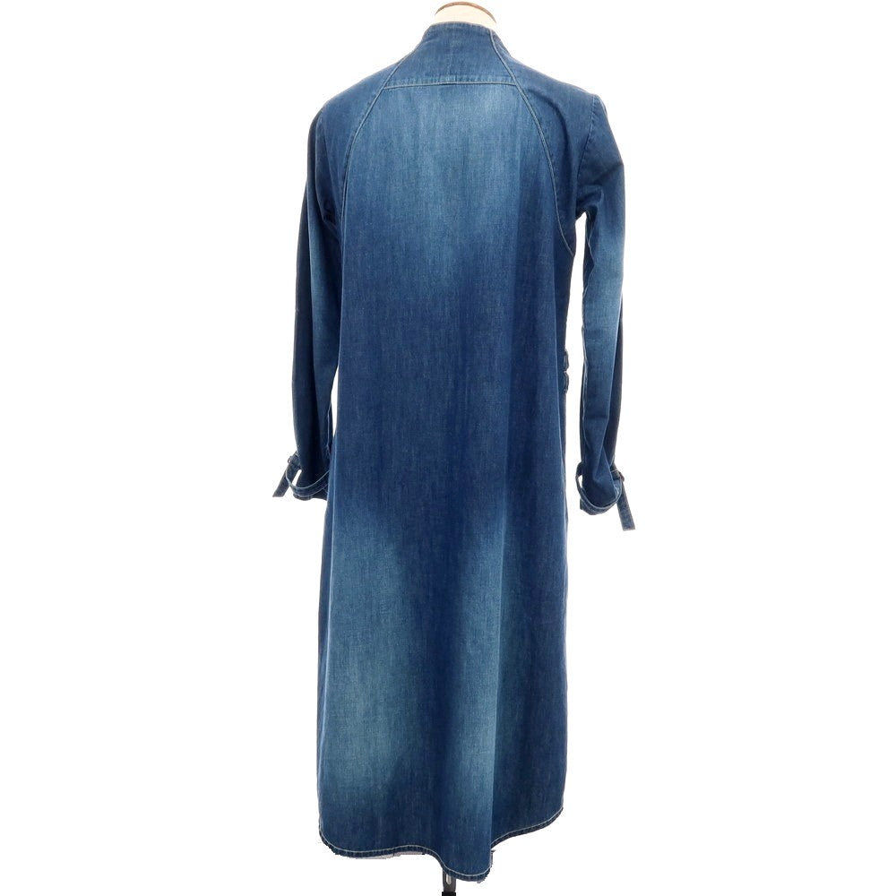【中古】ヌードマサヒコマルヤマ nude:masahiko maruyama コットン デニム シャツロングコート ブルー【サイズ1】【 状態ランクB 】【 メンズ 】
