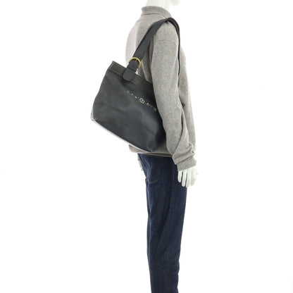 【中古】コーチ COACH レザー OLD REMAKE トートバッグ グレー【 状態ランクC 】【 ユニセックス 】