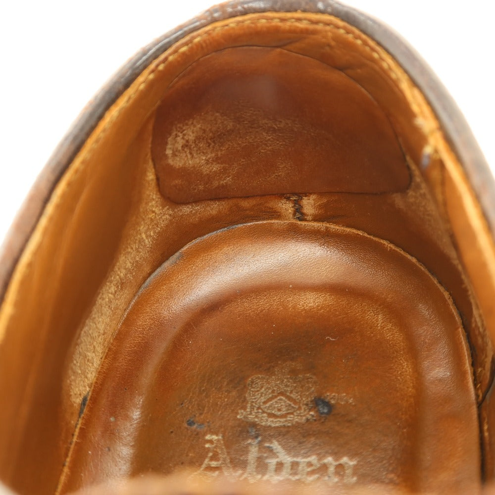 【中古】オールデン ALDEN 975 コードバン ロングウイングチップ ドレスシューズ ブラウン【サイズ7】【 状態ランクC 】【 メンズ 】