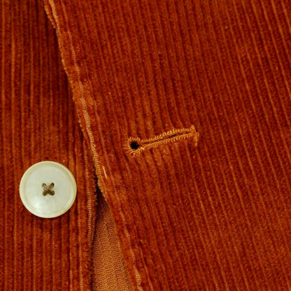 【中古】エリコフォルミコラ ERRICO FORMICOLA ストレッチコーデュロイ カジュアルジャケット オレンジブラウン【サイズ48】【 状態ランクB 】【 メンズ 】