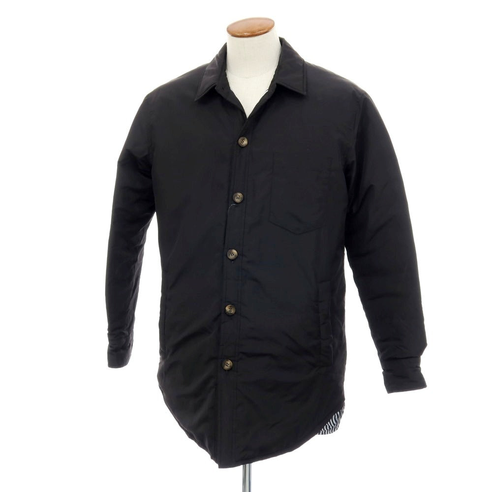 【中古】ルーチェバノッティ LUCIO VANOTTI × TATRAS ポリエステル ダウンジャケット ダウンコート ブラック【サイズ2】【 状態ランクB 】【 メンズ 】