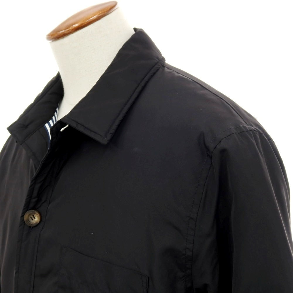 【中古】ルーチェバノッティ LUCIO VANOTTI × TATRAS ポリエステル ダウンジャケット ダウンコート ブラック【サイズ2】【 状態ランクB 】【 メンズ 】