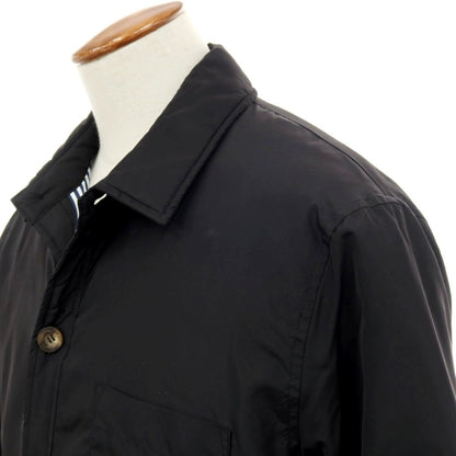 【中古】ルーチェバノッティ LUCIO VANOTTI × TATRAS ポリエステル ダウンジャケット ダウンコート ブラック【サイズ2】【 状態ランクB 】【 メンズ 】