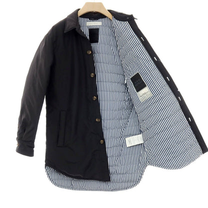 【中古】ルーチェバノッティ LUCIO VANOTTI × TATRAS ポリエステル ダウンジャケット ダウンコート ブラック【サイズ2】【 状態ランクB 】【 メンズ 】