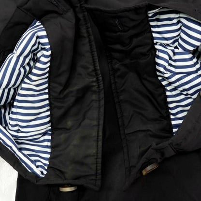 【中古】ルーチェバノッティ LUCIO VANOTTI × TATRAS ポリエステル ダウンジャケット ダウンコート ブラック【サイズ2】【 状態ランクB 】【 メンズ 】