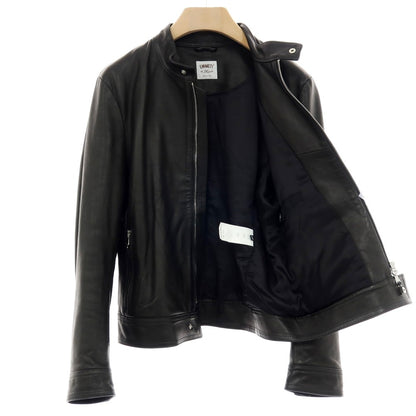 【中古】エンメティ EMMETI ラムレザー ライダースジャケット ブラック【サイズ46】【 状態ランクC 】【 メンズ 】