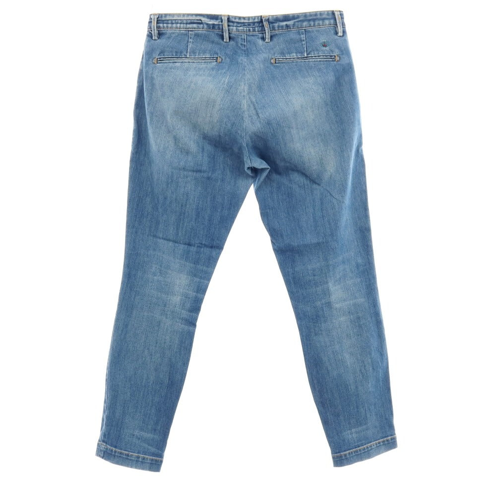 【中古】アティピコ AT.P.CO ストレッチ デニムスラックスパンツ ブルー【サイズ32】【 状態ランクC 】【 メンズ 】