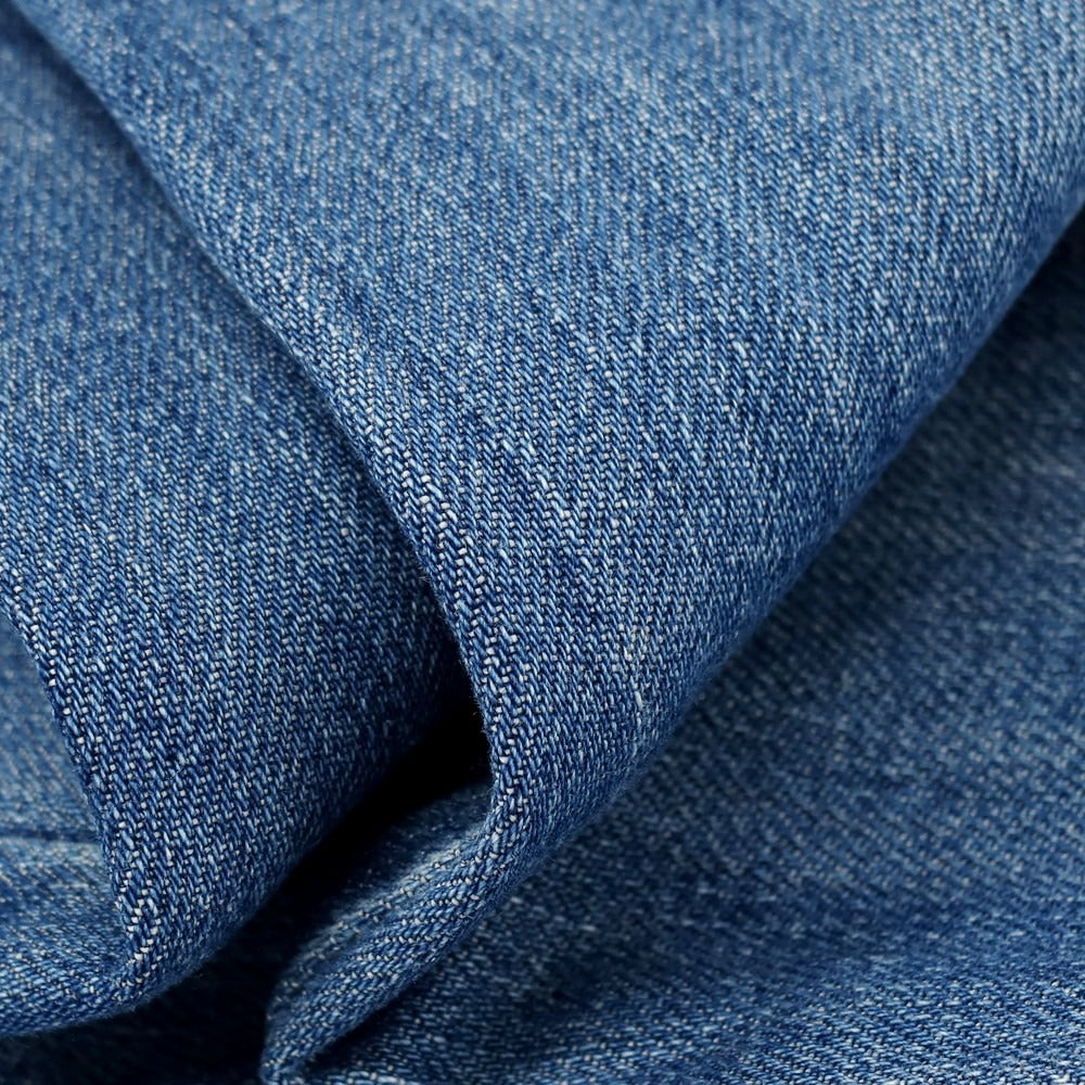 【中古】アティピコ AT.P.CO ストレッチ デニムスラックスパンツ ブルー【サイズ32】【 状態ランクC 】【 メンズ 】