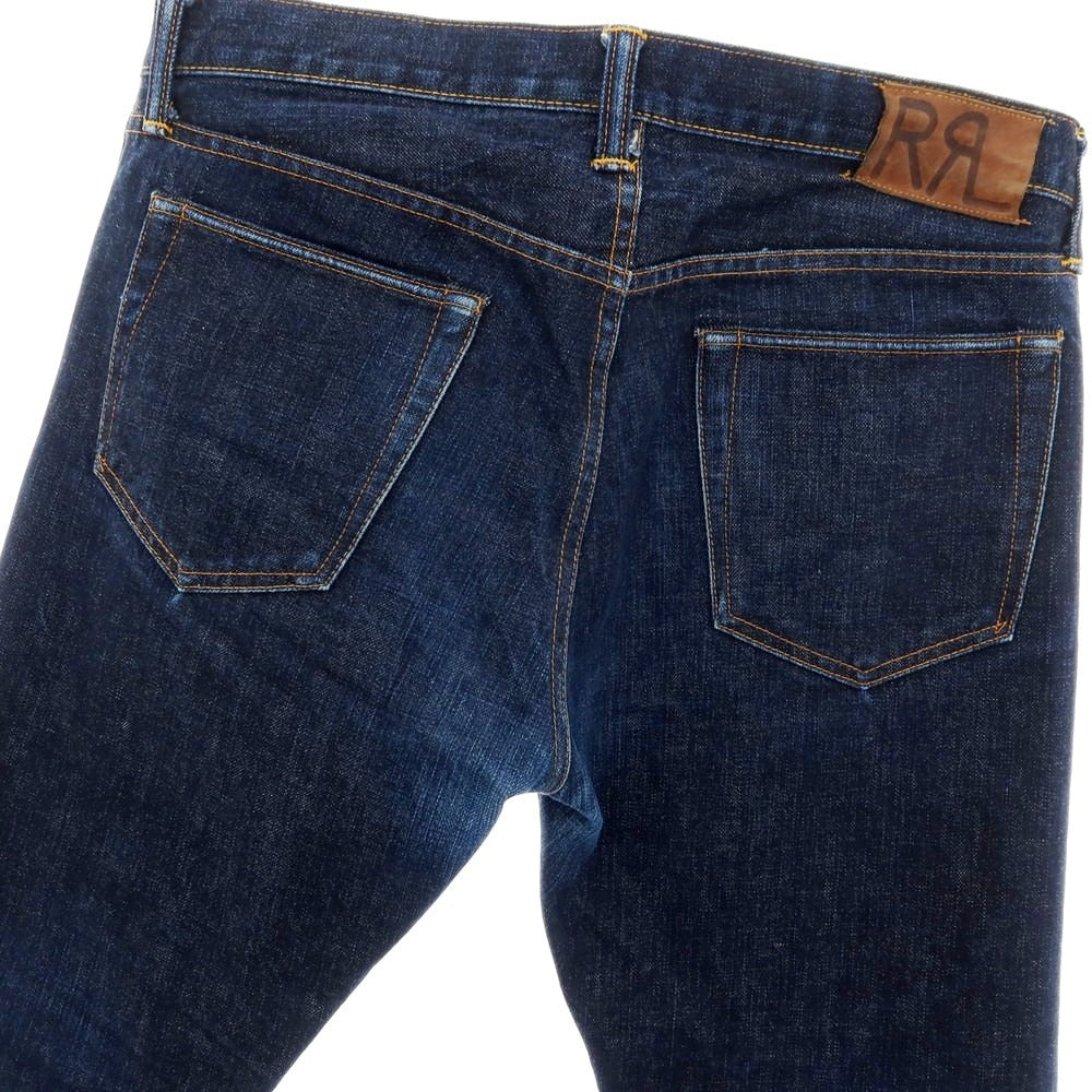 【中古】ダブルアールエル RRL DOUBLE RL セルビッチ デニムパンツ ネイビー【サイズ32】【 状態ランクB 】【 メンズ 】