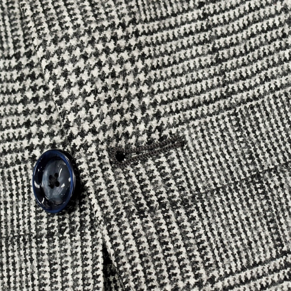 【中古】タリアトーレ TAGLIATORE ウール チェック 2つボタンスーツ グレー【サイズ46】【 状態ランクC 】【 メンズ 】