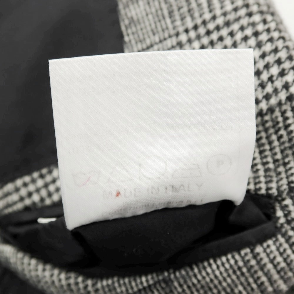 【中古】タリアトーレ TAGLIATORE ウール チェック 2つボタンスーツ グレー【サイズ46】【 状態ランクC 】【 メンズ 】