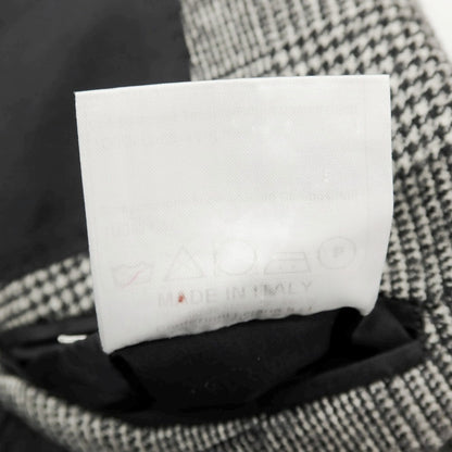 【中古】タリアトーレ TAGLIATORE ウール チェック 2つボタンスーツ グレー【サイズ46】【 状態ランクC 】【 メンズ 】