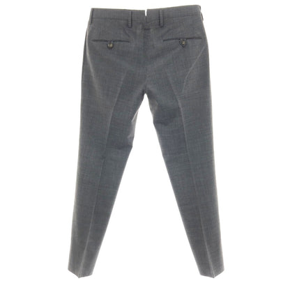 【中古】ピーティーゼロウーノ PT01 San Blas ストレッチ ポリエステルウール ドレススラックスパンツ グレー【サイズ44】【 状態ランクB 】【 メンズ 】
