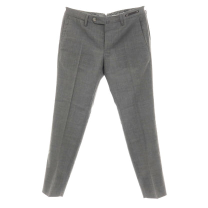 【中古】ピーティーゼロウーノ PT01 TRAVELLER ストレッチ ポリエステルウール ドレススラックスパンツ グレー【サイズ44】【 状態ランクB 】【 メンズ 】