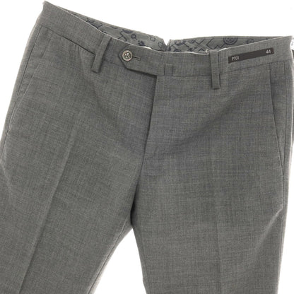【中古】ピーティーゼロウーノ PT01 TRAVELLER ストレッチ ポリエステルウール ドレススラックスパンツ グレー【サイズ44】【 状態ランクB 】【 メンズ 】