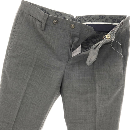 【中古】ピーティーゼロウーノ PT01 TRAVELLER ストレッチ ポリエステルウール ドレススラックスパンツ グレー【サイズ44】【 状態ランクB 】【 メンズ 】